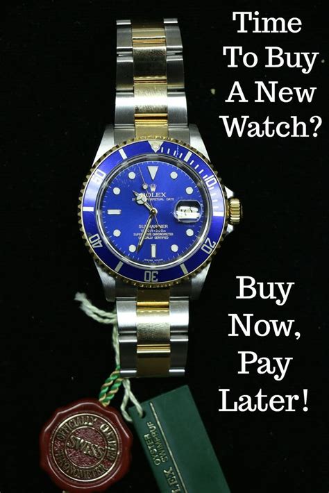 buy now pay later rolex watches|pay for rolex watches.